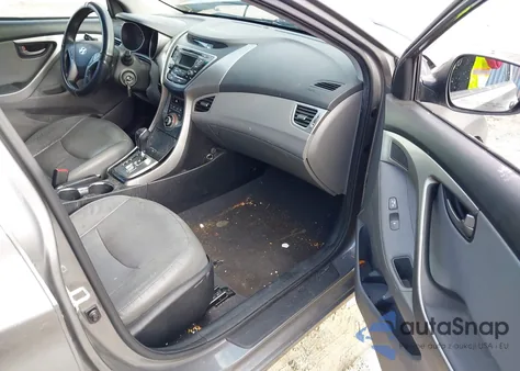 2013 Hyundai Elantra Limited from USA, damaged, VIN 5NPDH4AE8DH242832